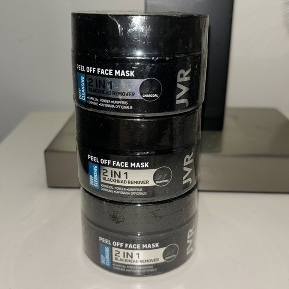 Lot of 3 JVR Peel Off Charcoal Face Mask New Mens - Picture 4 of 5